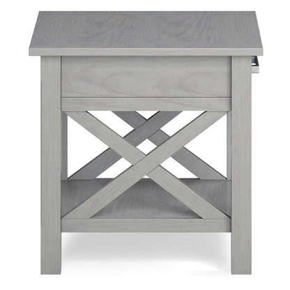 Fog Grey | Kitchener 20.5 inch End Side Table