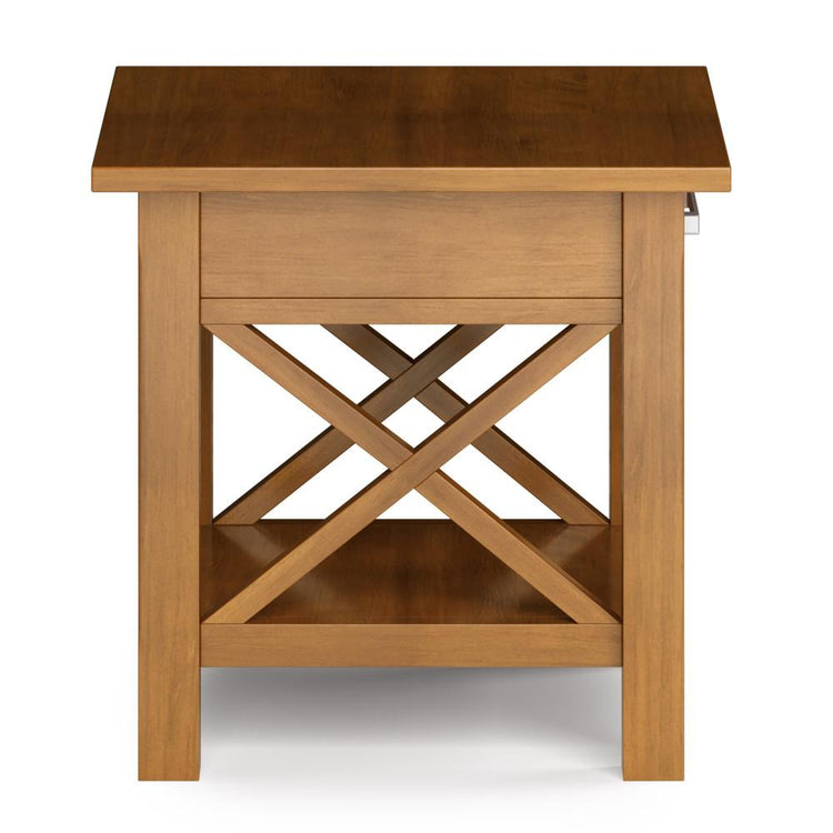 Light Golden Brown | Kitchener 20.5 inch End Side Table