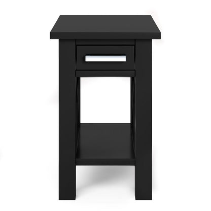 Black | Kitchener Narrow Side Table