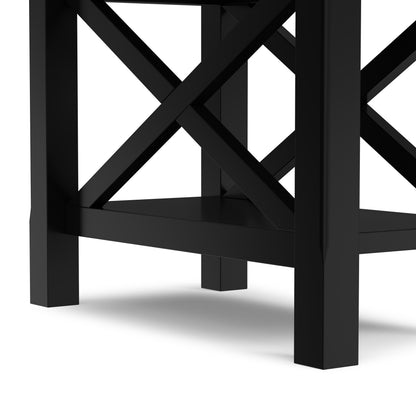 Black | Kitchener Narrow End Table