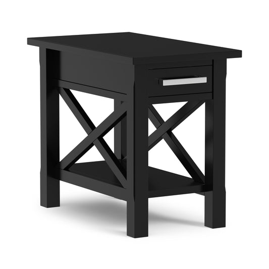 Black | Kitchener Narrow End Table