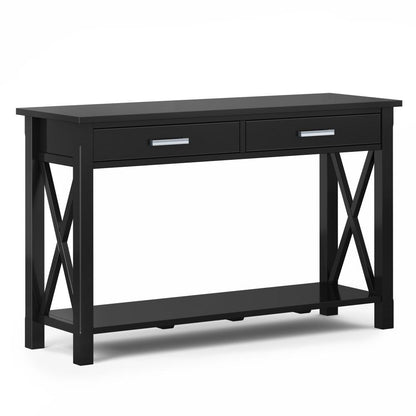 Black | Kitchener 47.5 inch Console Sofa Table
