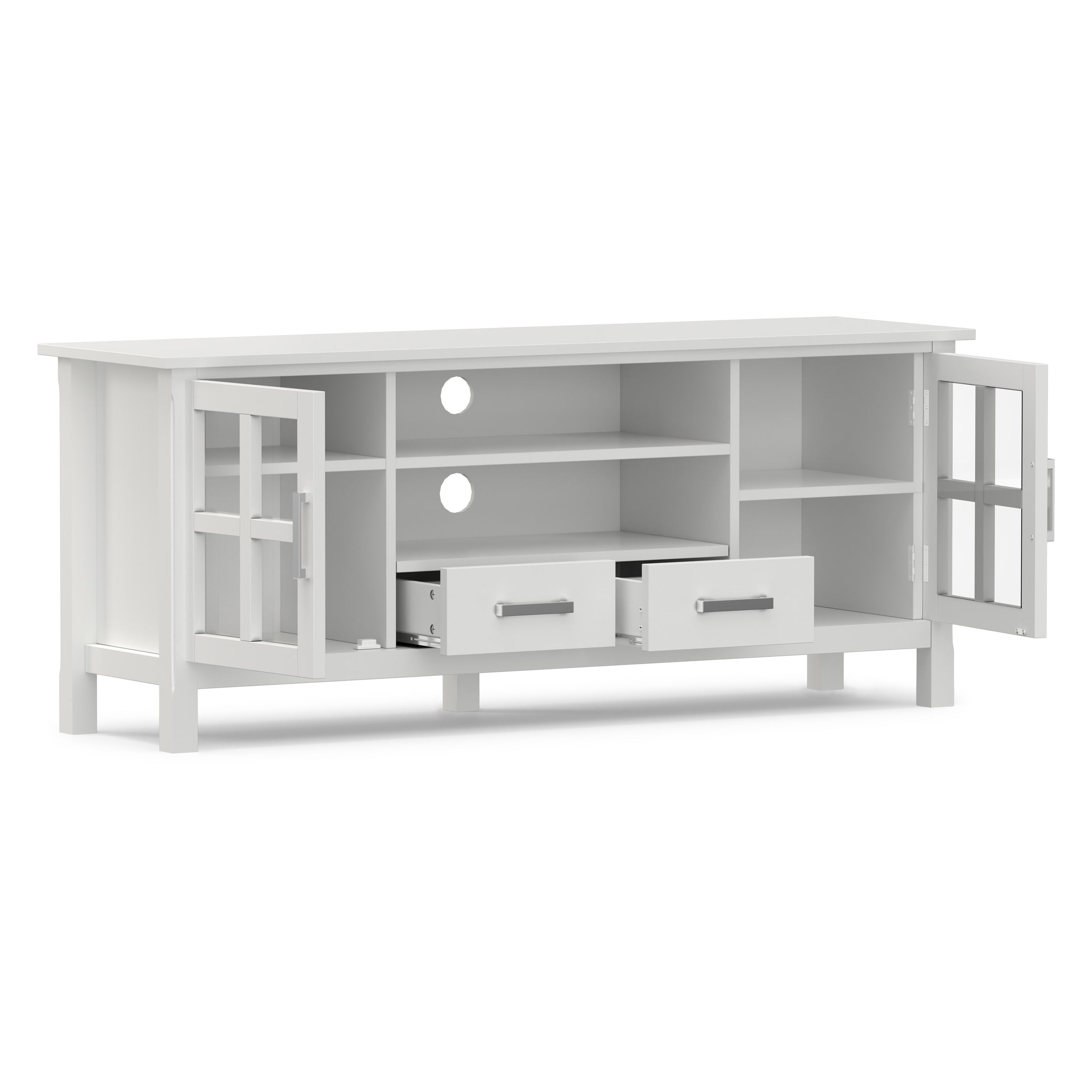 White | Kitchener 60 inch TV Stand