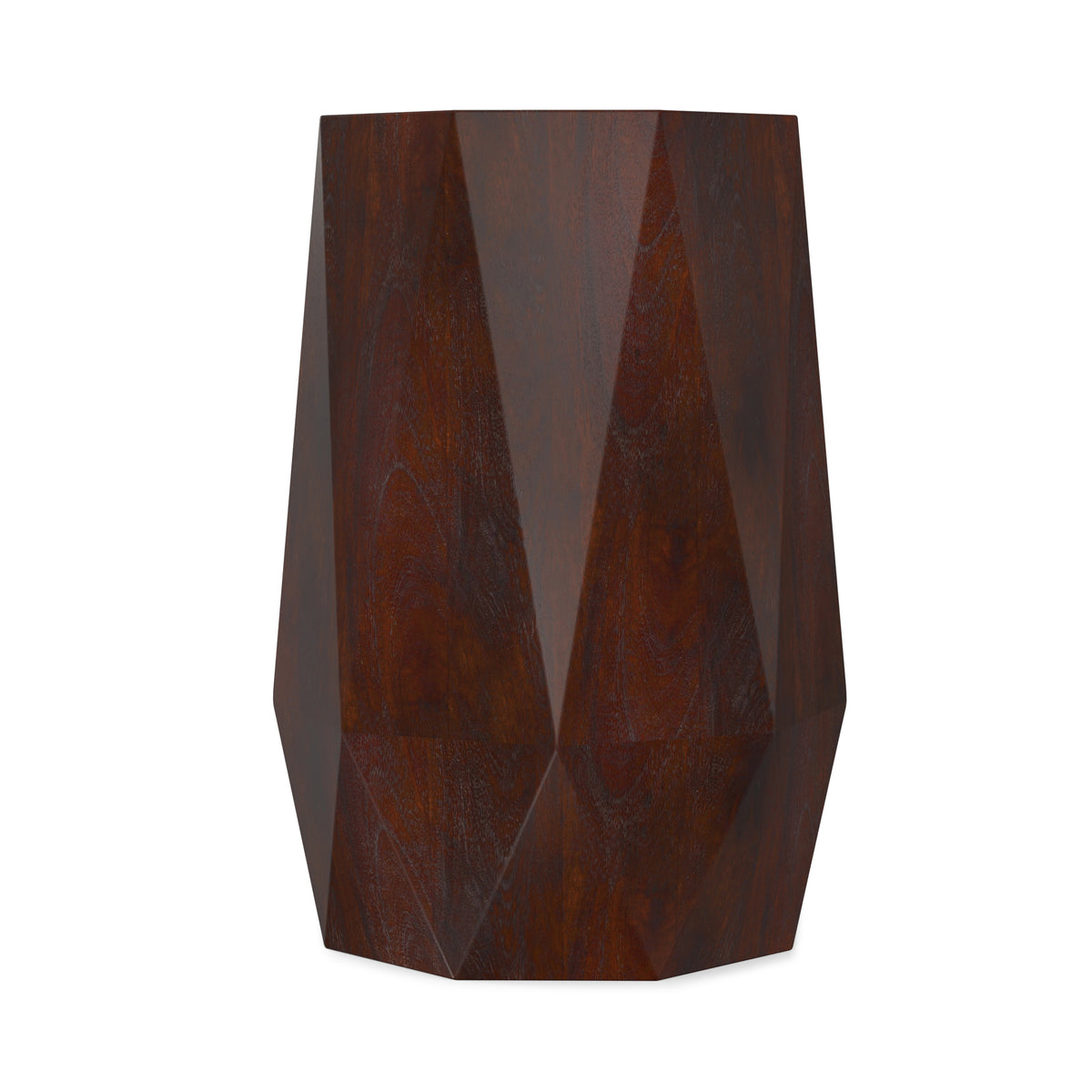 Walnut Brown | Kurt 15 inch Octagon Geometric Accent Table
