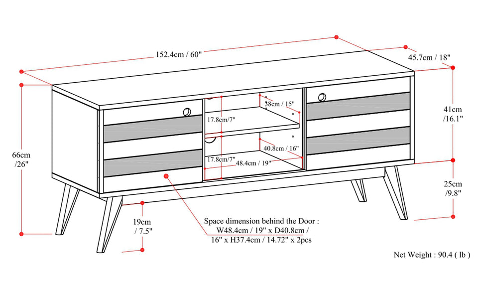 Clarkson Low TV Stand