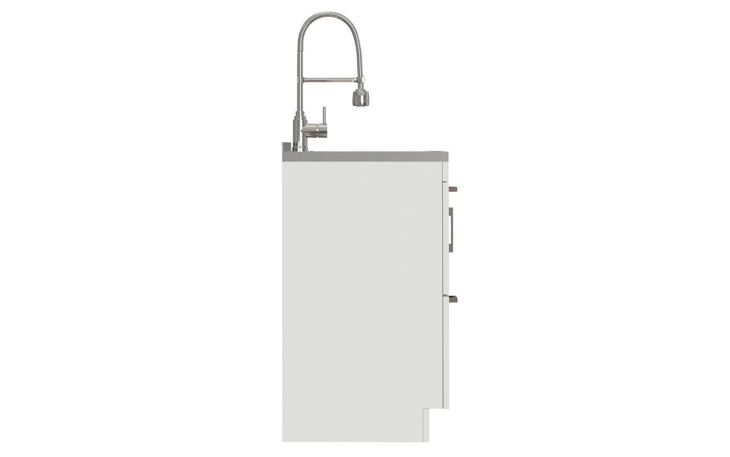 Hennessy All-In-One 46-inch Laundry Utility Sink and Cabinet
