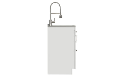 Hennessy All-In-One 46-inch Laundry Utility Sink and Cabinet