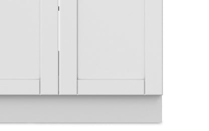 Kyle All-In-One 28-inch Laundry Utility Sink and Cabinet with ABS Sink