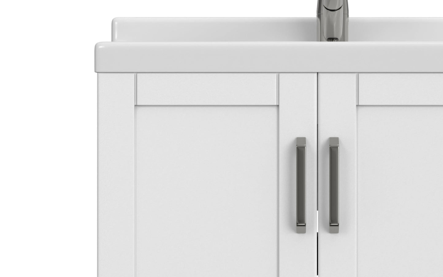 Kyle All-In-One 28-inch Laundry Utility Sink and Cabinet with ABS Sink