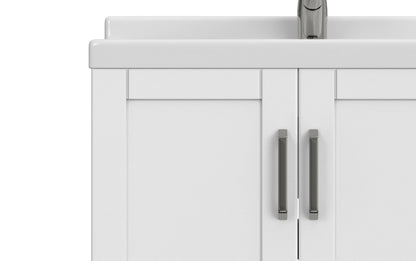 Kyle All-In-One 28-inch Laundry Utility Sink and Cabinet with ABS Sink