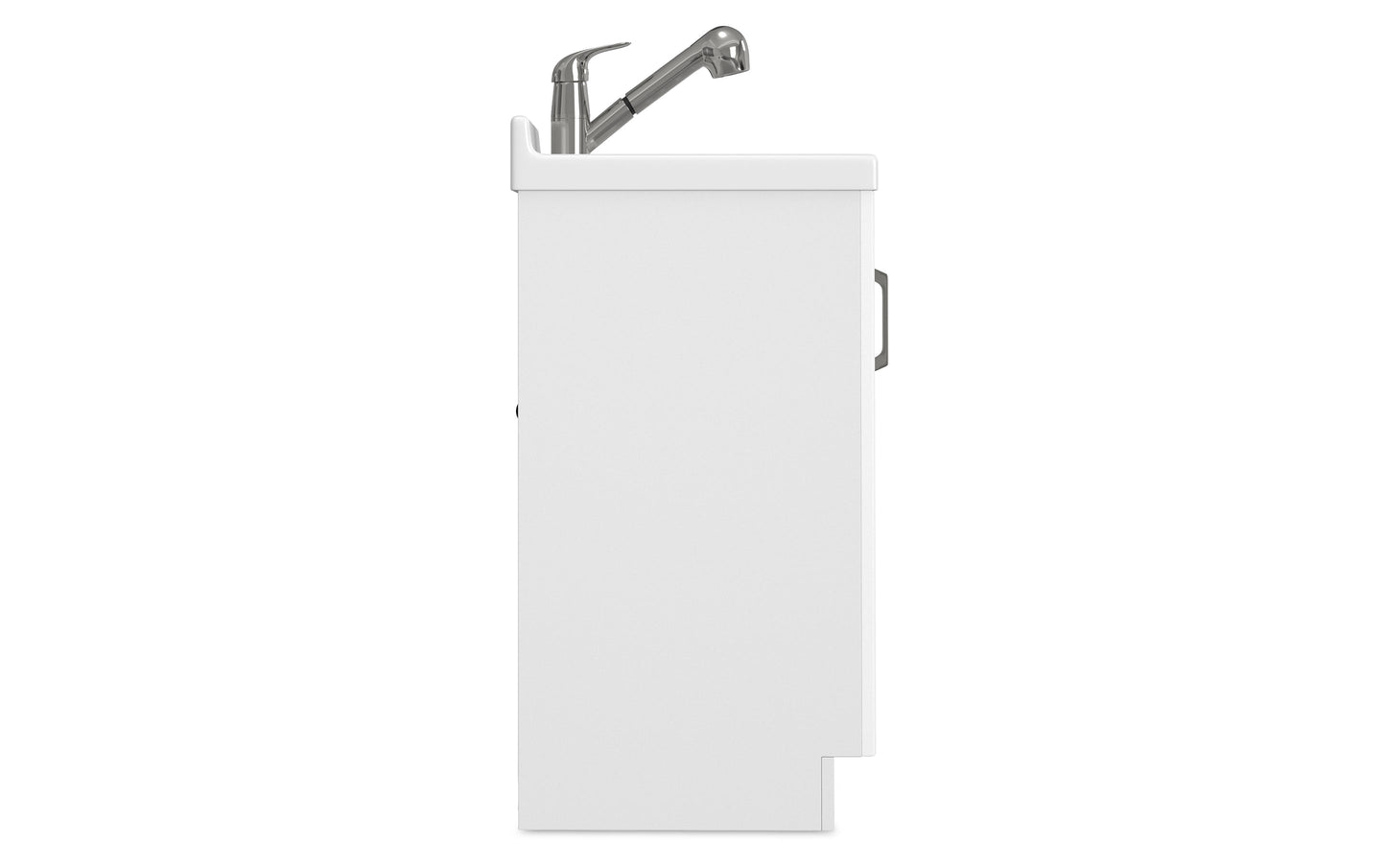 Kyle All-In-One 28-inch Laundry Utility Sink and Cabinet with ABS Sink