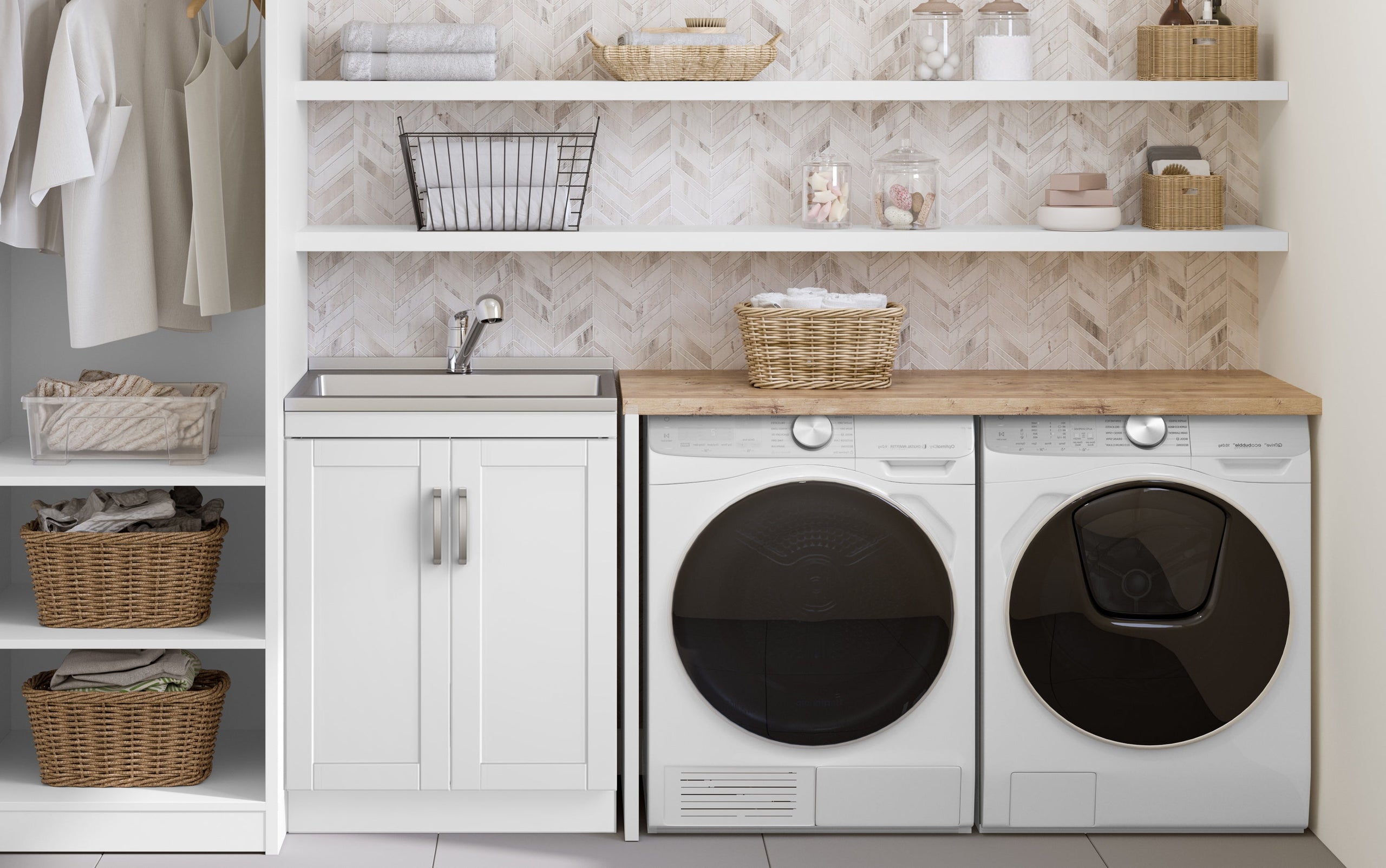 Kyle 28 inch Laundry Cabinet
