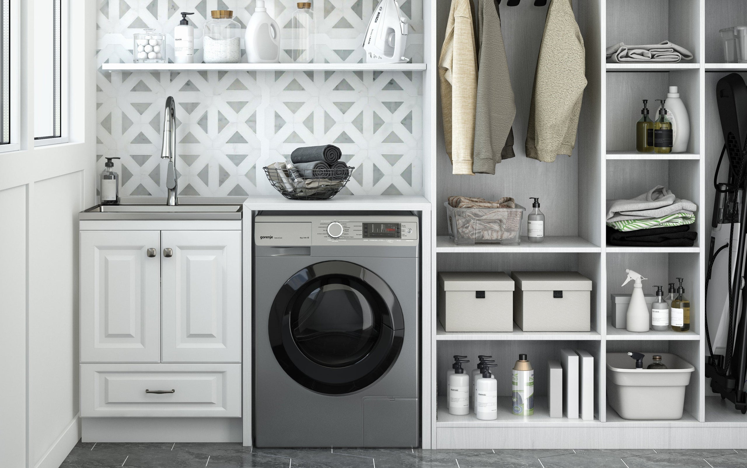 Lawrence 24 inch Laundry Cabinet