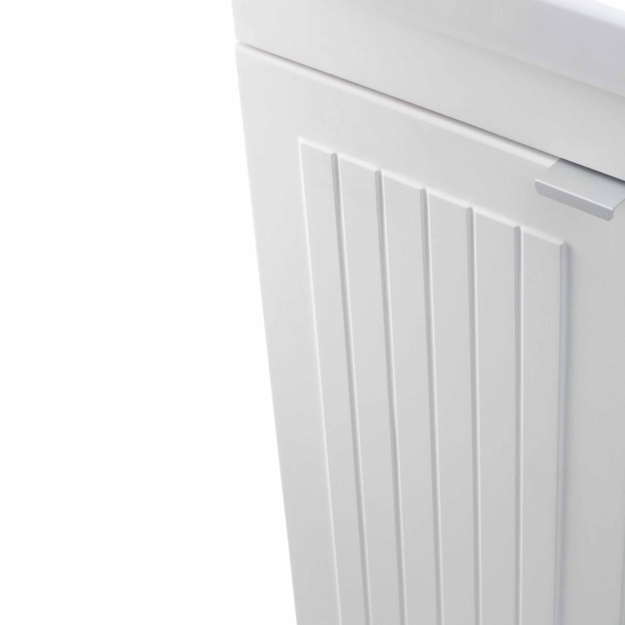 24 Inch Pure White | Murphy ABS Laundry Cabinet