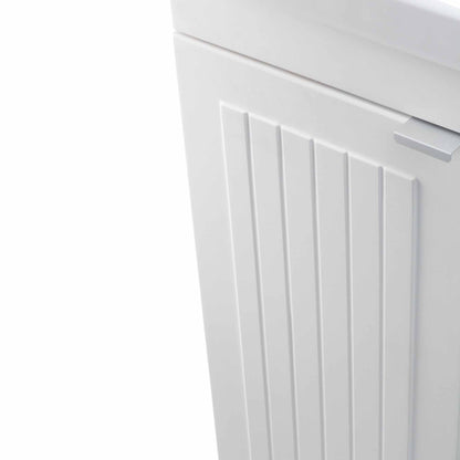 24 Inch Pure White | Murphy ABS Laundry Cabinet