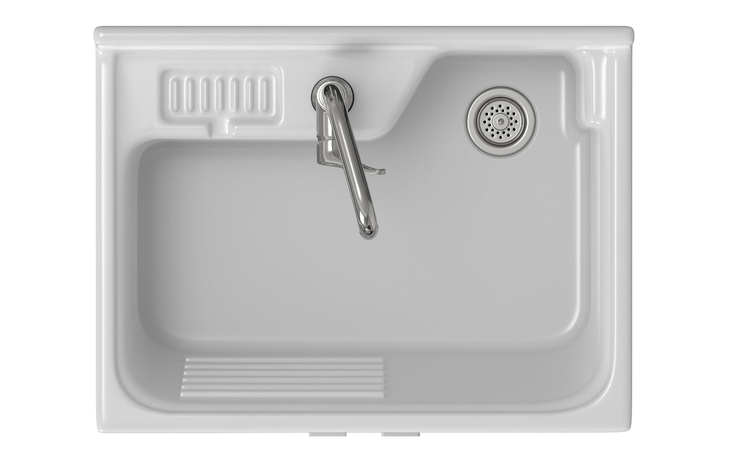 Murphy All-In-One 28-inch Laundry Utility Sink and Cabinet with ABS Sink