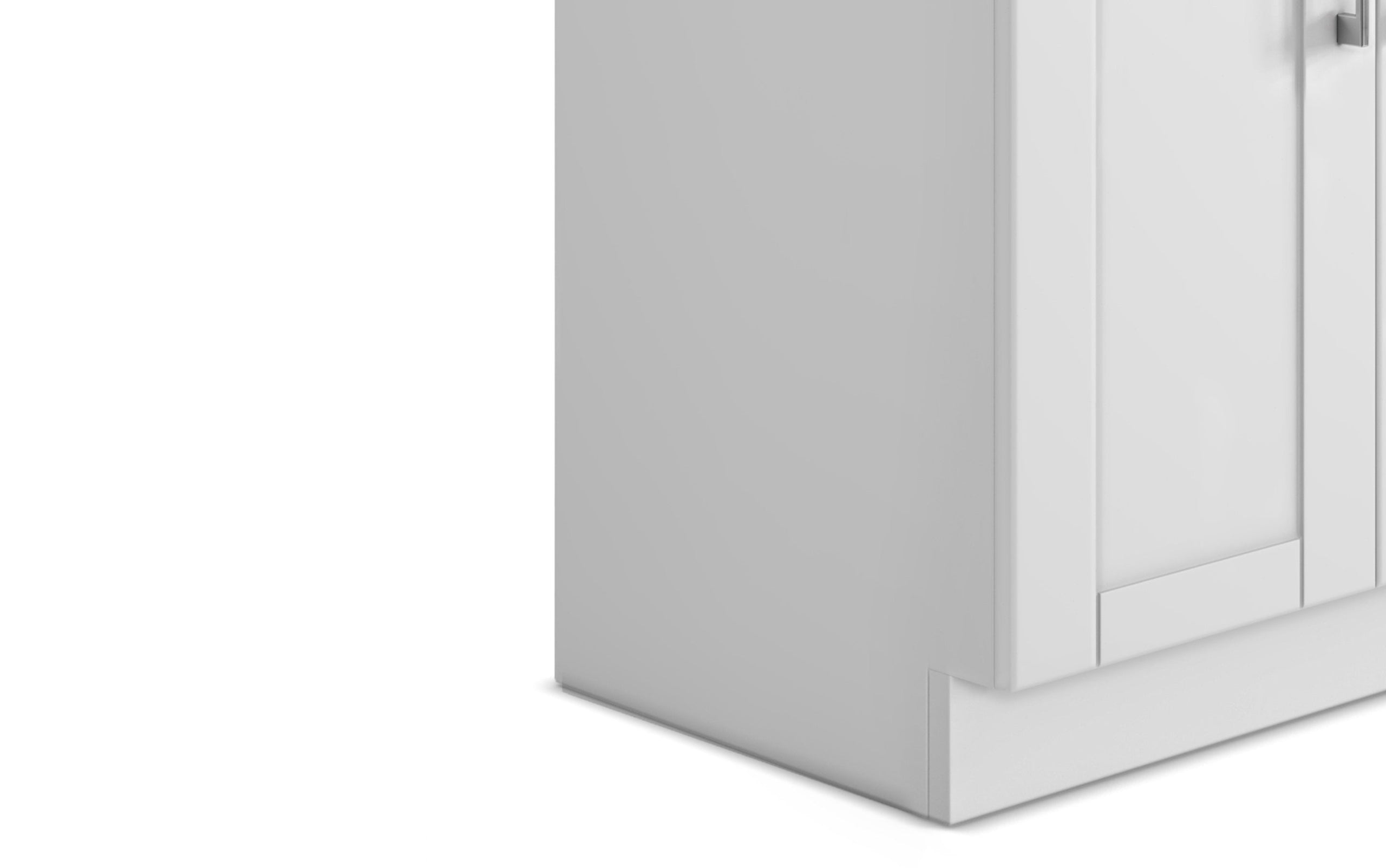 Modern Wide Shaker 28 inch Laundry Cabinet