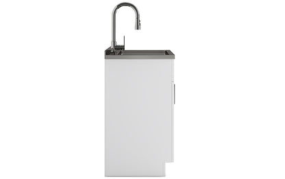 Modern Wide Shaker 28 inch Laundry Cabinet