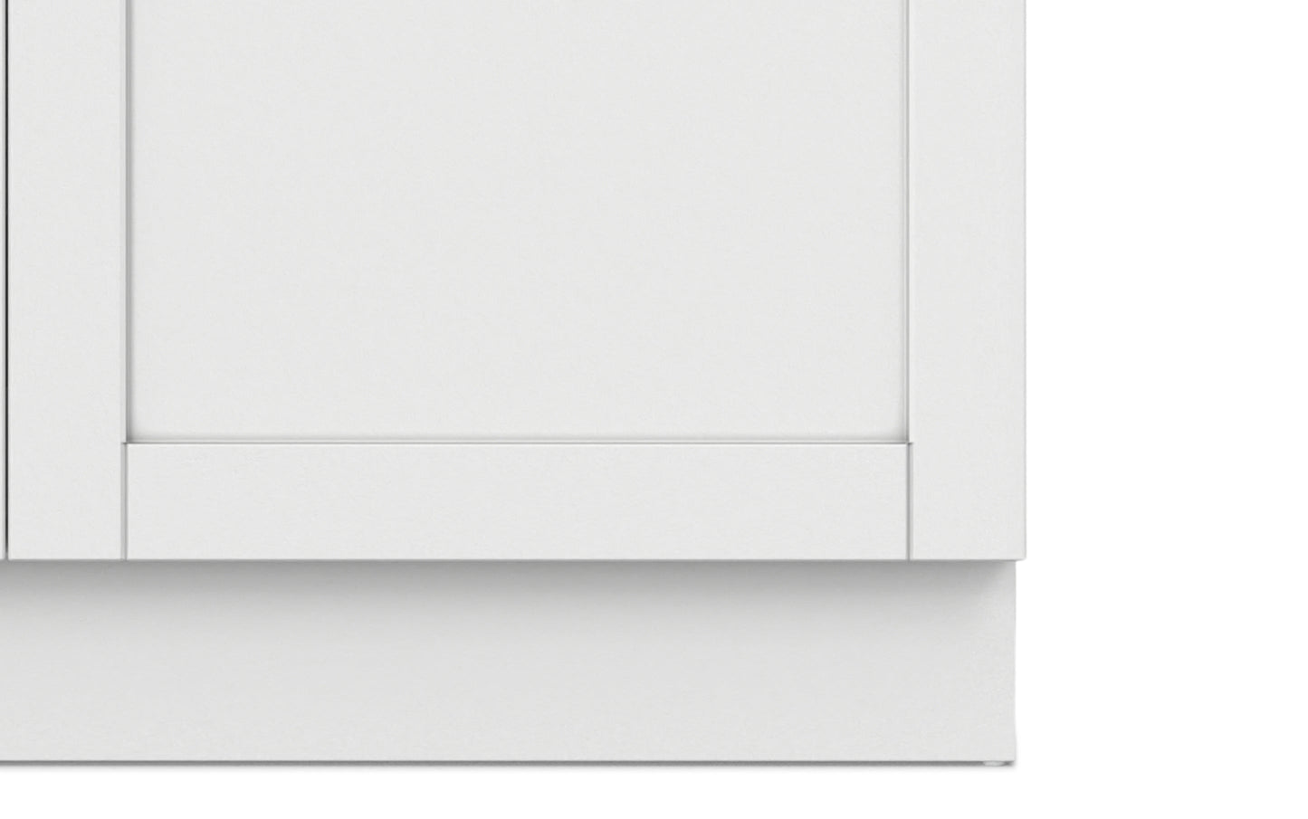 Modern Wide Shaker All-In-One 36-inch Laundry Utility Sink and Cabinet