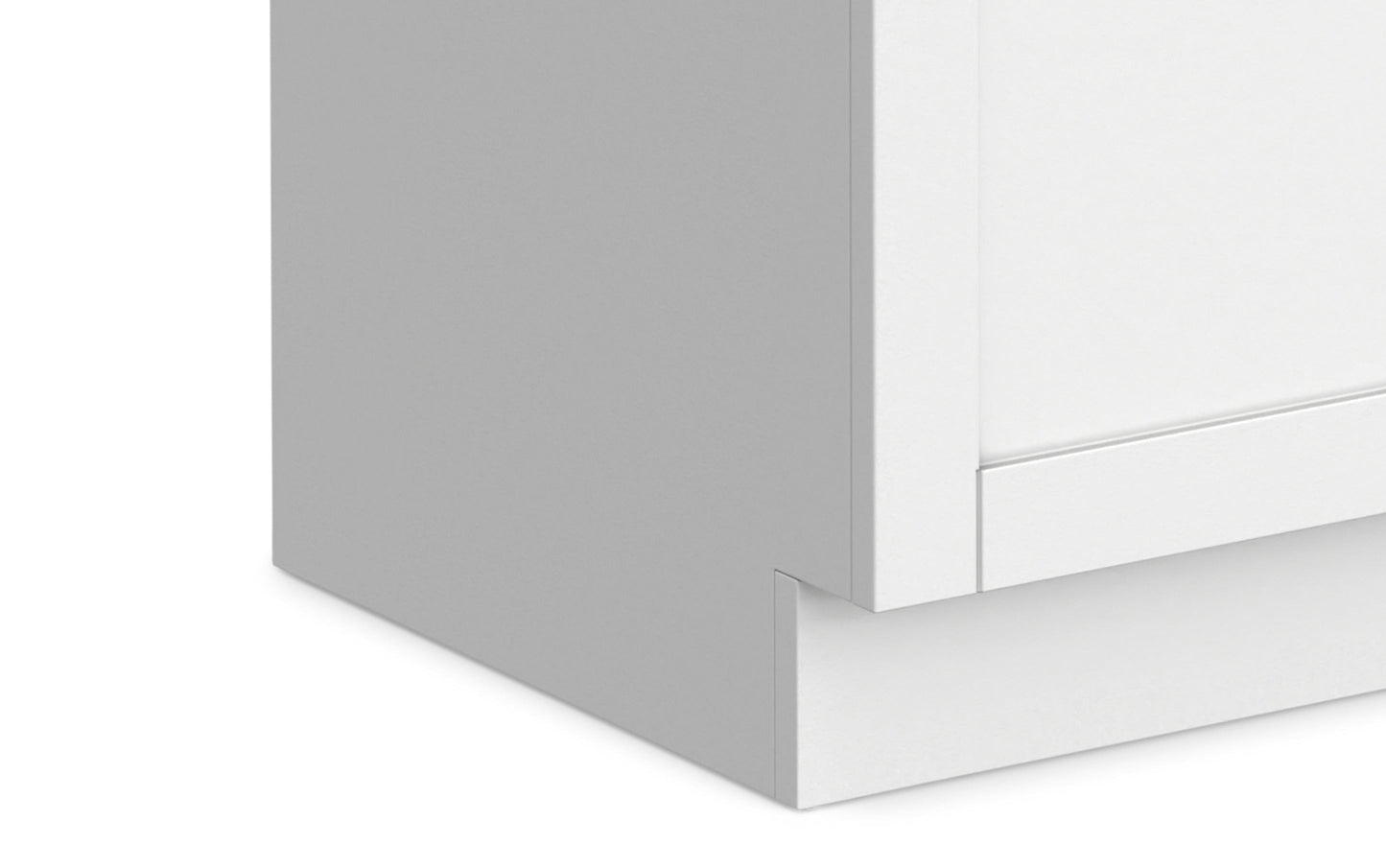 Modern Wide Shaker All-In-One 36-inch Laundry Utility Sink and Cabinet