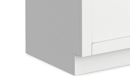 Modern Wide Shaker All-In-One 36-inch Laundry Utility Sink and Cabinet