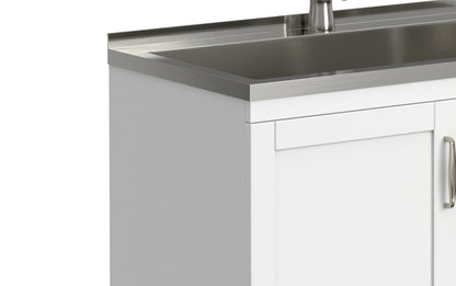 Reed All-In-One 36-inch Laundry Utility Sink and Cabinet