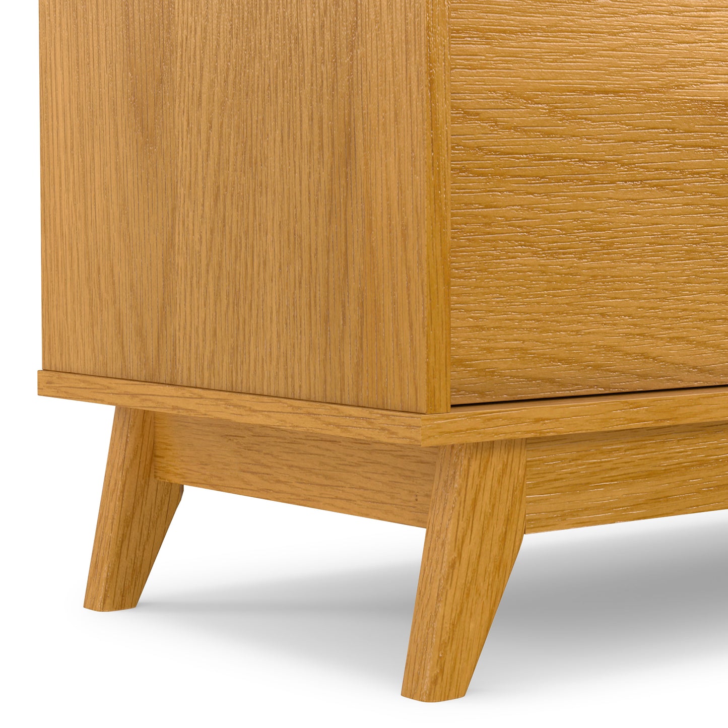 Oak Veneer | Lennon 72 inch Low TV Stand in Oak