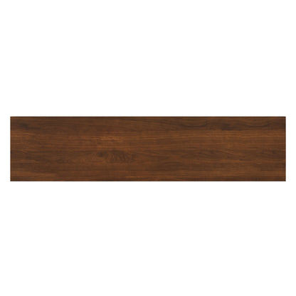Walnut Veneer | Lennon 72 inch Low TV Stand in Walnut