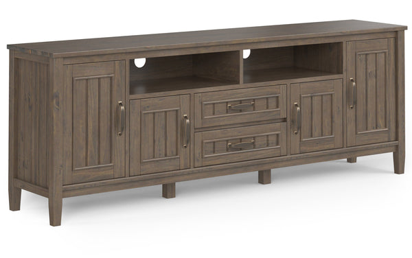 72 Inch Solid Wood TV Stand | Lev 72 Inch TV Media Stand – Simpli Home