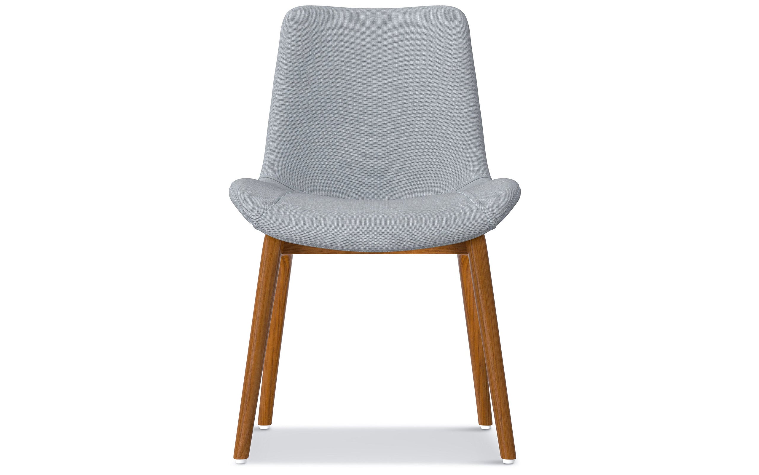 Light Grey Linen Style Fabric | Loretta Dining Chair (Set of 2)