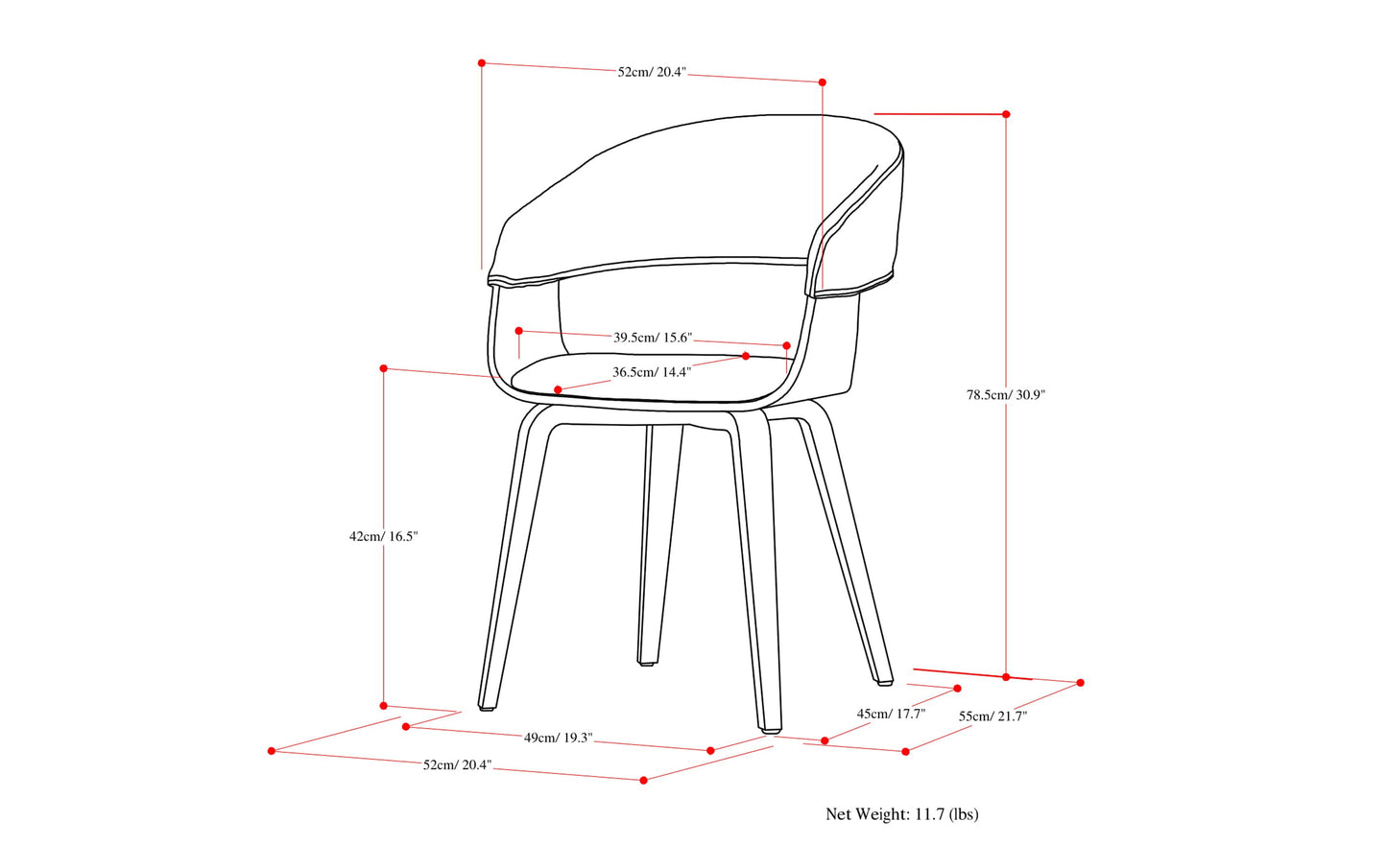 Black Vegan Leather | Lowell III 7 Piece Dining Set