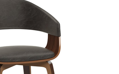 Distressed Brown Vegan Leather | Lowell III 7 Piece Dining Set