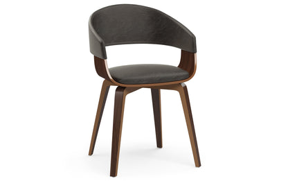 Distressed Brown Vegan Leather | Lowell III 7 Piece Dining Set