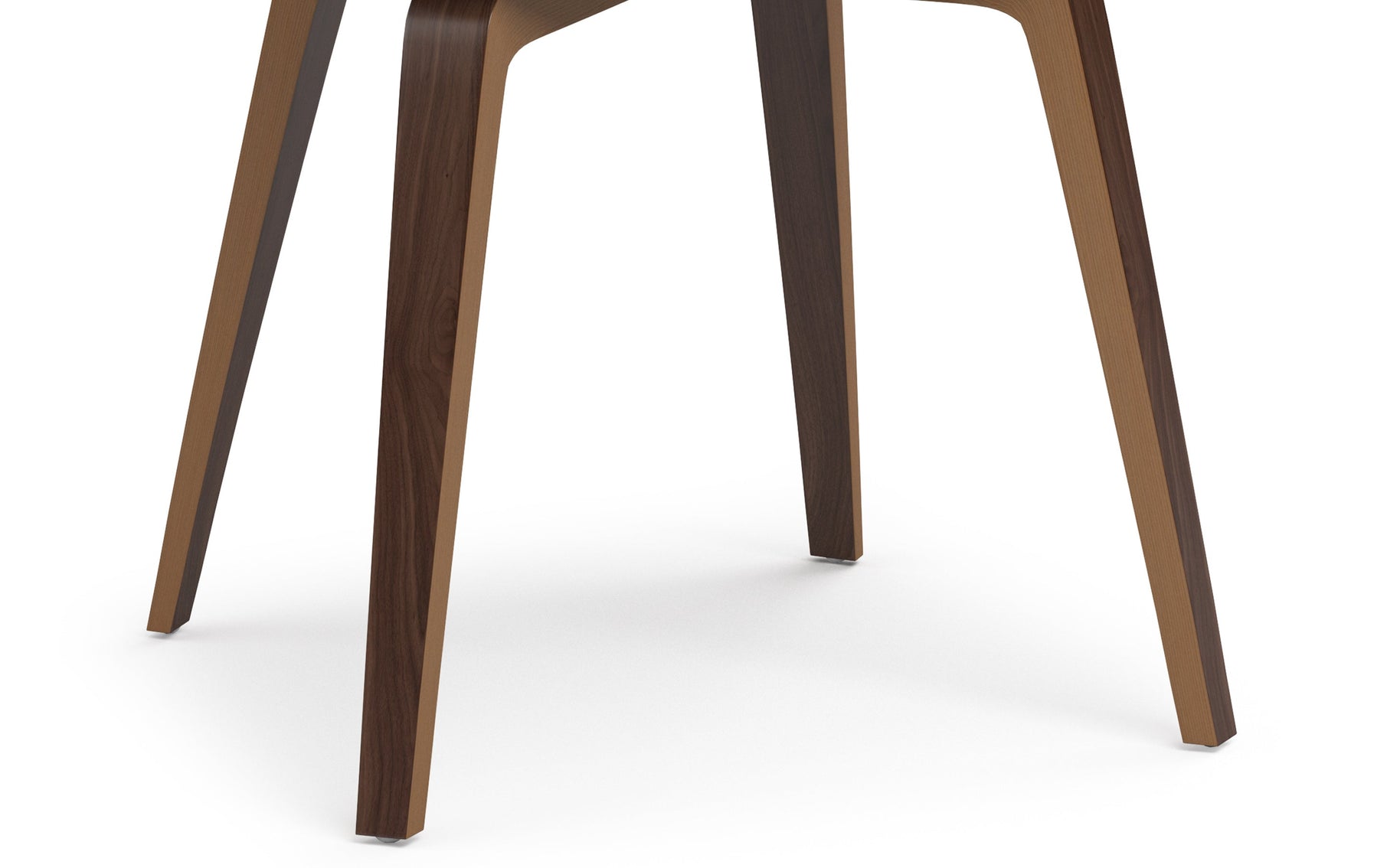 Distressed Brown Walnut Distressed Vegan Leather | Lowell Dining Chair