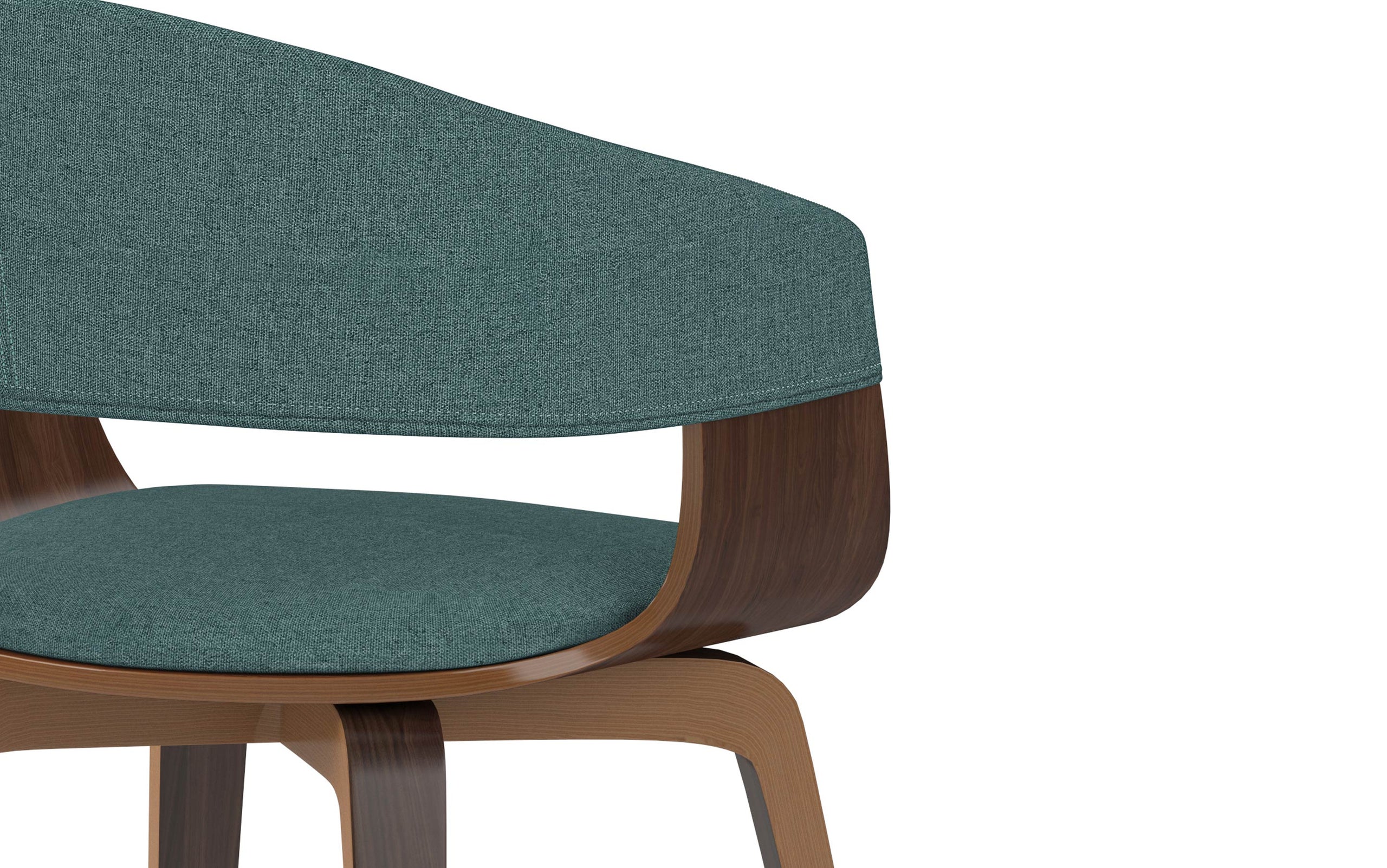Light Turquoise Blue Linen Style Fabric | Lowell III 7 Piece Dining Set