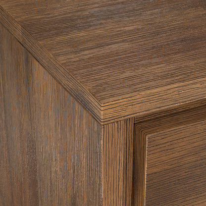 Rustic Natural Aged Brown Acacia | Lowry End Table in Acacia