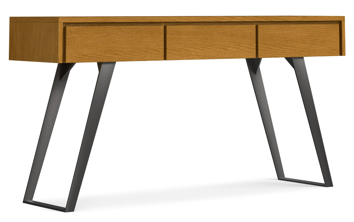 Lowry Console Sofa Table in Oak