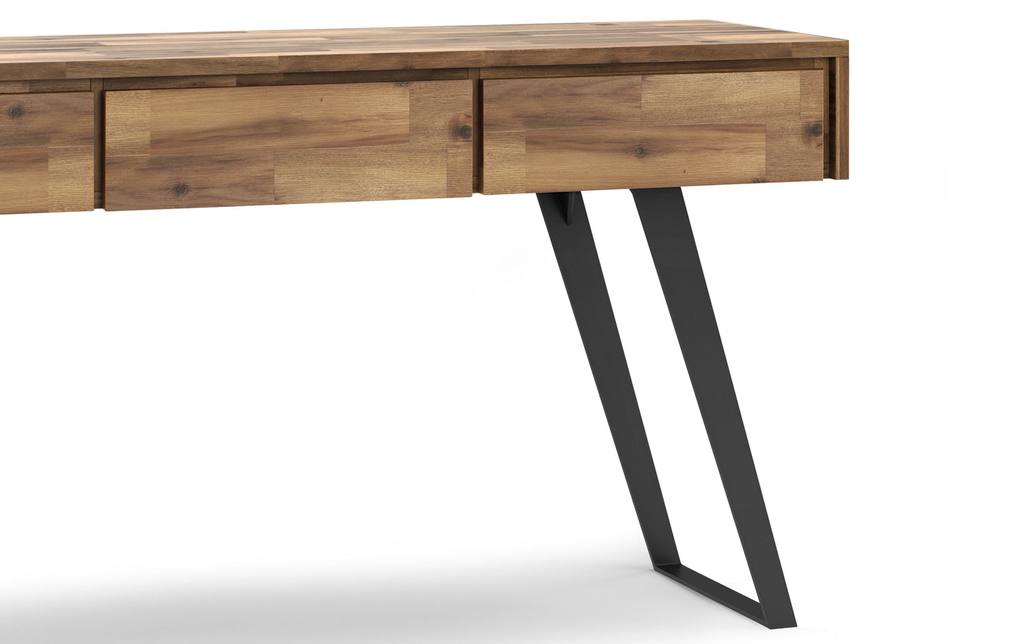 Lowry Console Sofa Table in Acacia
