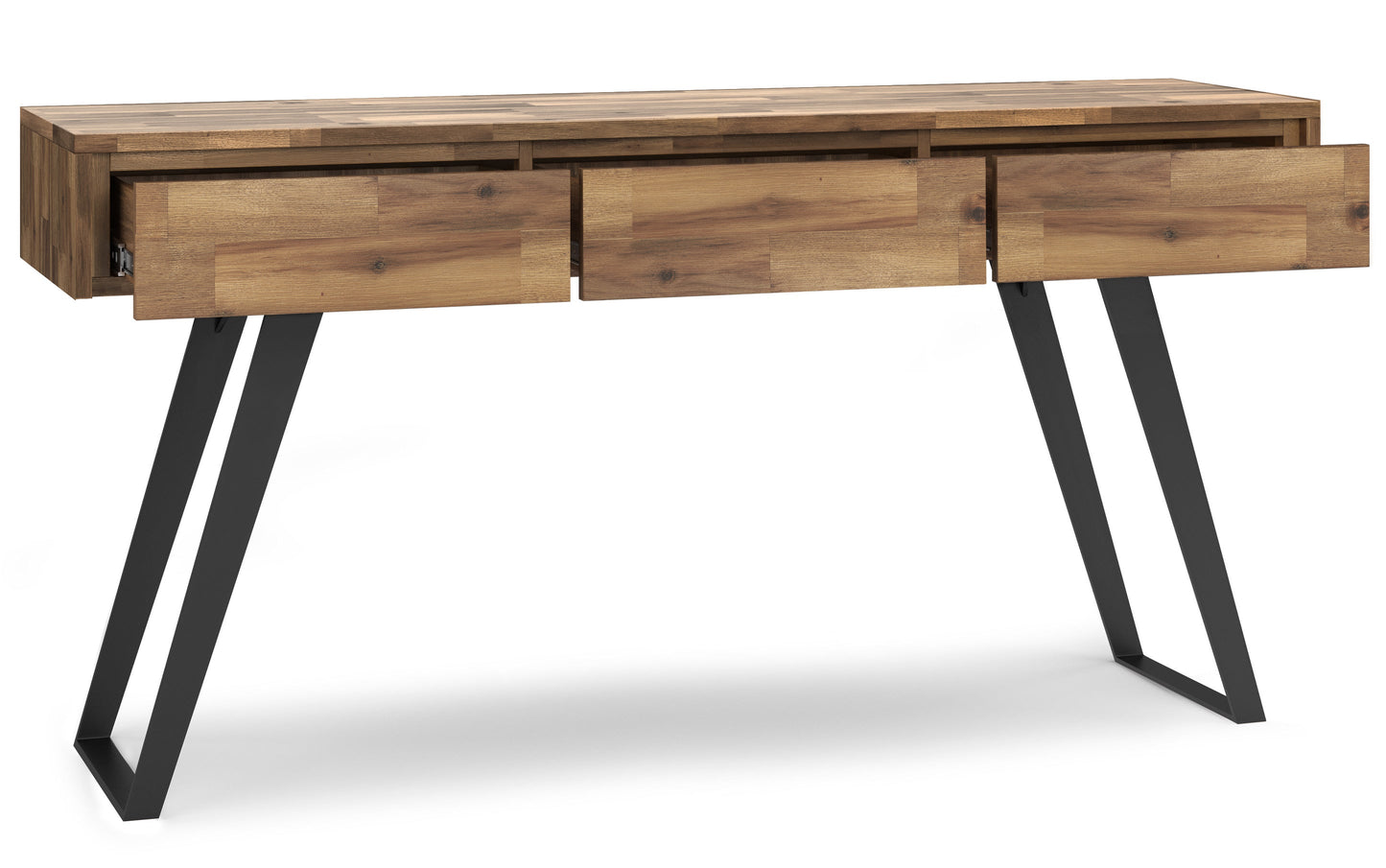 Lowry Console Sofa Table in Acacia