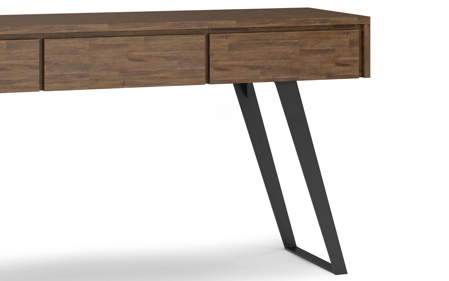 Lowry Console Sofa Table in Acacia