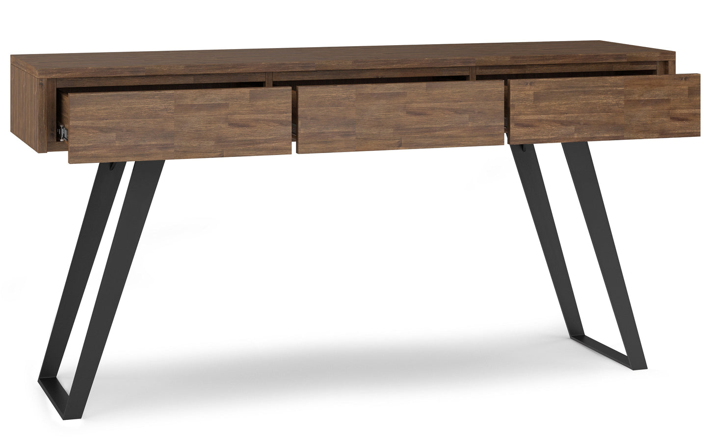 Lowry Console Sofa Table in Acacia