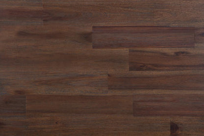 Distressed Charcoal Brown Solid Wood - Acacia |  Lowry Solid Acacia Side Table 