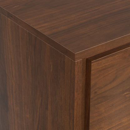 Walnut Walnut | Lowry Medium Storage Cabinet in Walnut