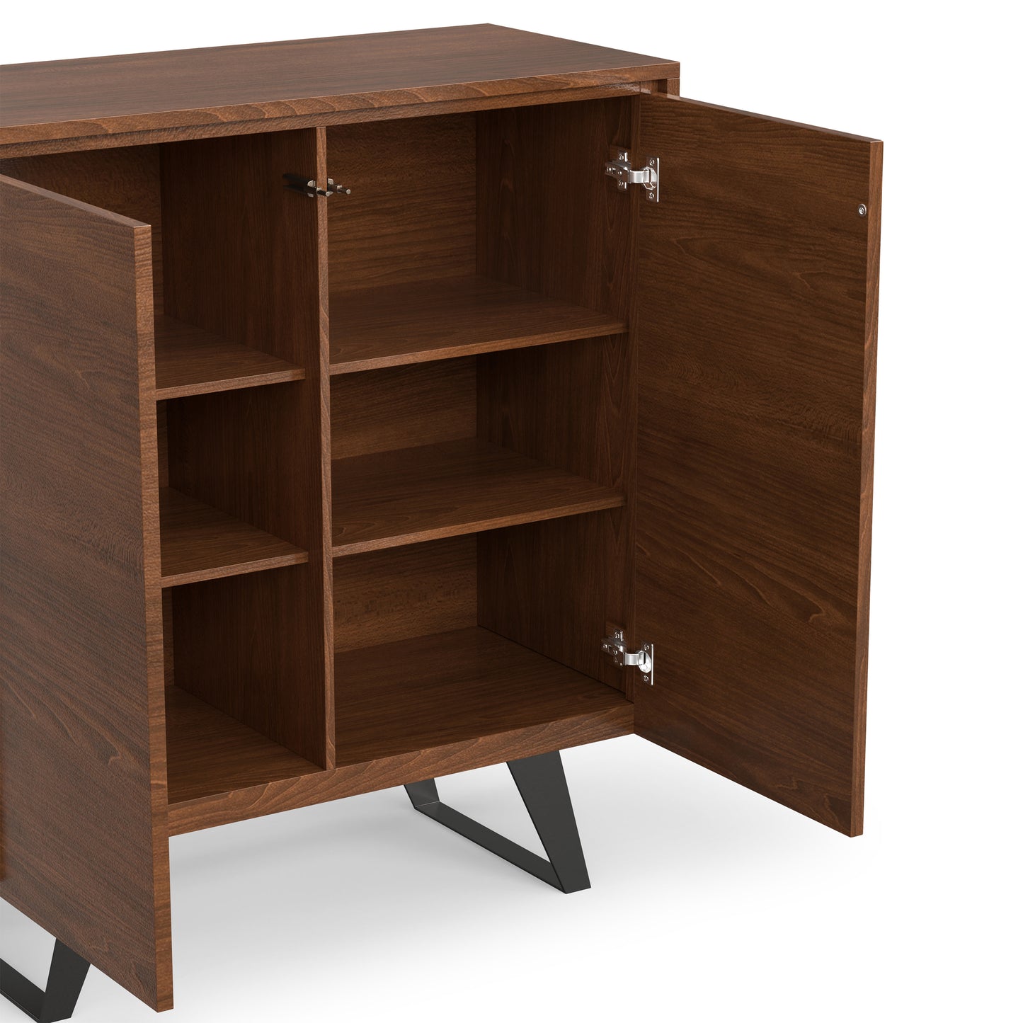 Walnut Walnut | Lowry Medium Storage Cabinet in Walnut