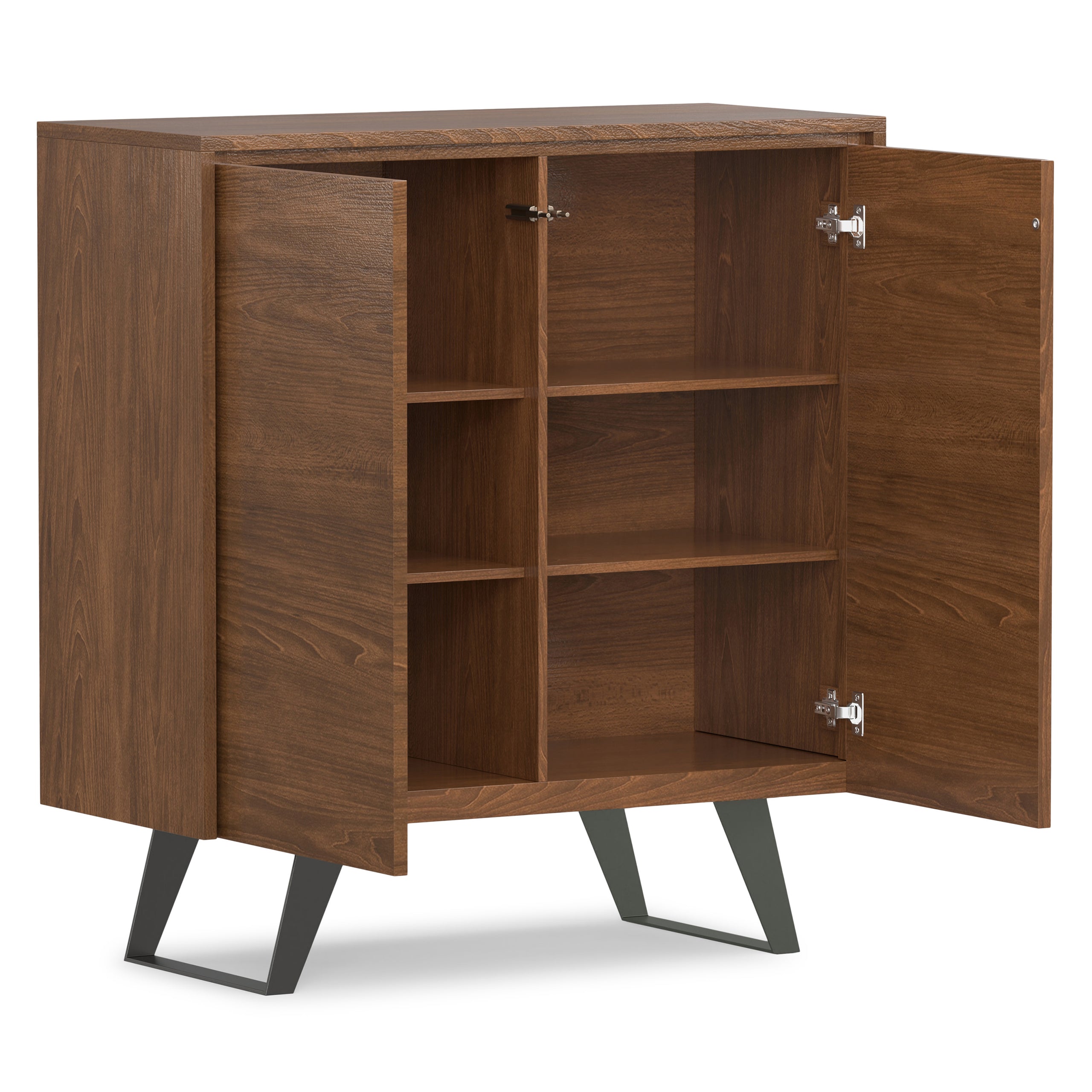Walnut Walnut | Lowry Medium Storage Cabinet in Walnut