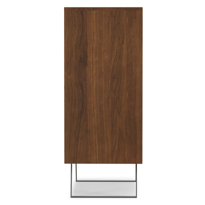 Walnut Walnut | Lowry Medium Storage Cabinet in Walnut