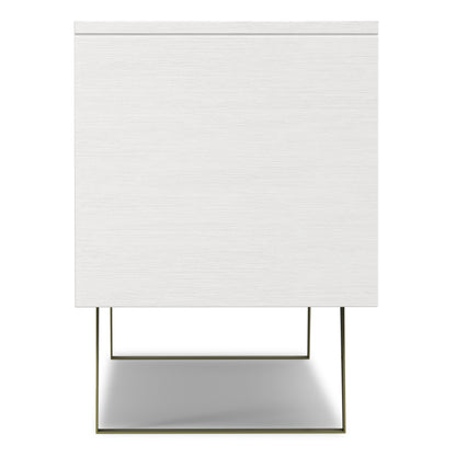White Acacia | Lowry TV Media Stand in Acacia