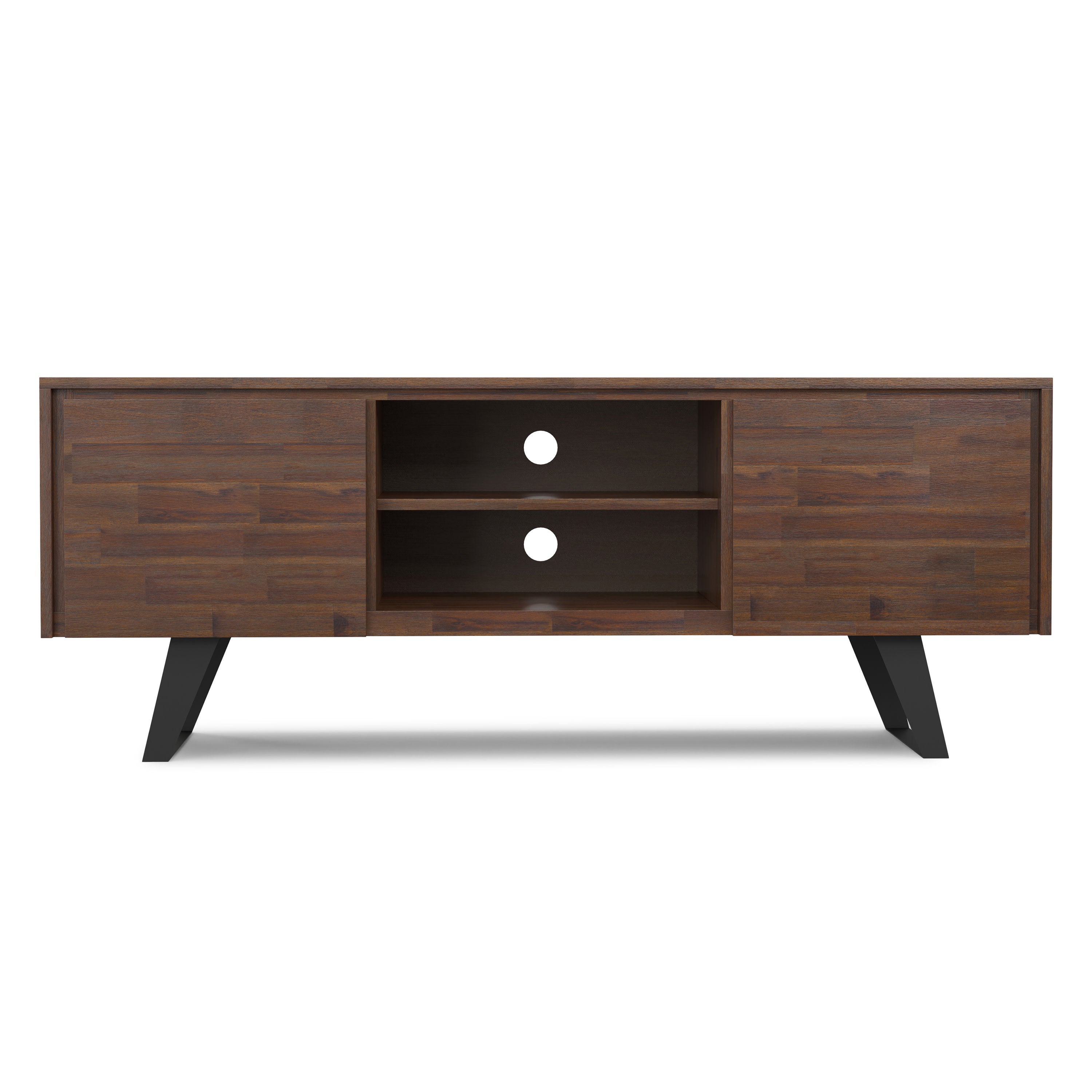 Solid Acacia TV Stand | Lowry TV Media Stand – Simpli Home