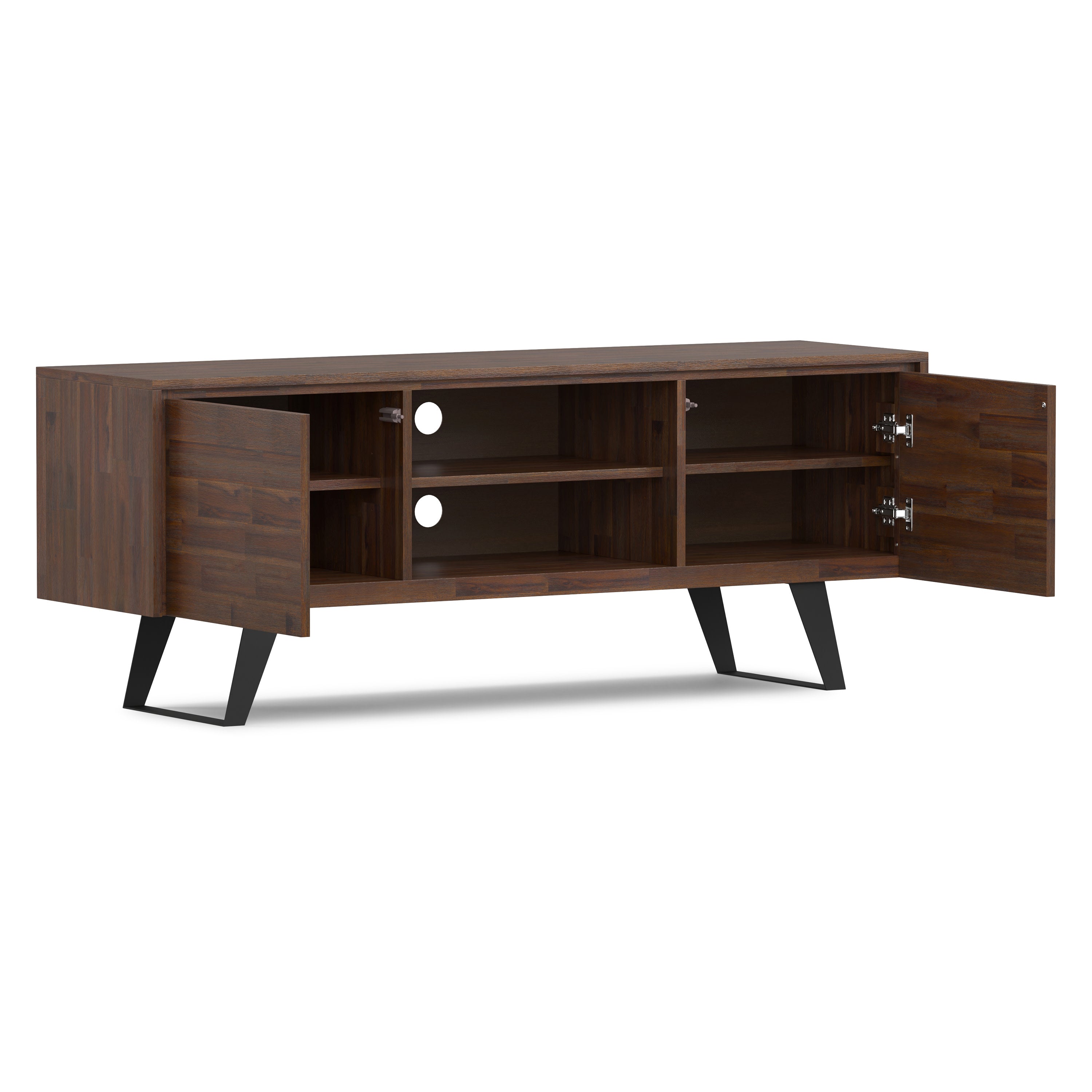 Solid Acacia TV Stand | Lowry TV Media Stand – Simpli Home Solid Acacia TV Stand | Lowry TV Media Stand – Simpli Home