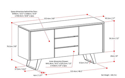 Oak Oak | Lowry Sideboard Buffet